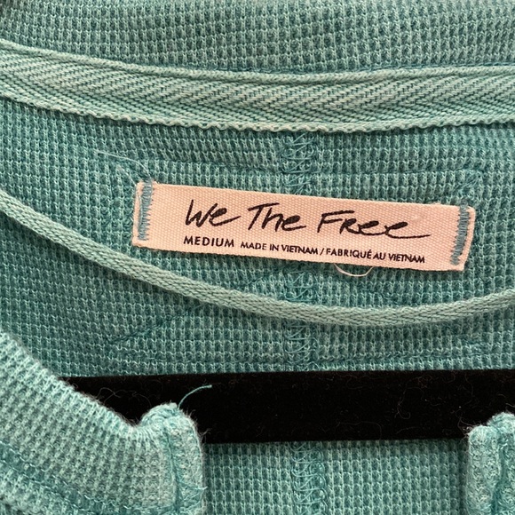 NEW Free People Nailed It Henley in Mountain Green - Picture 3 of 6